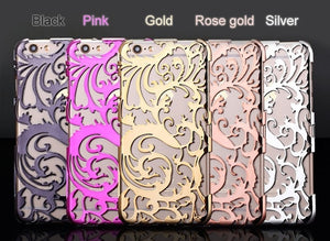 Shop Floral Hollow Out iPhone Case - Euloom