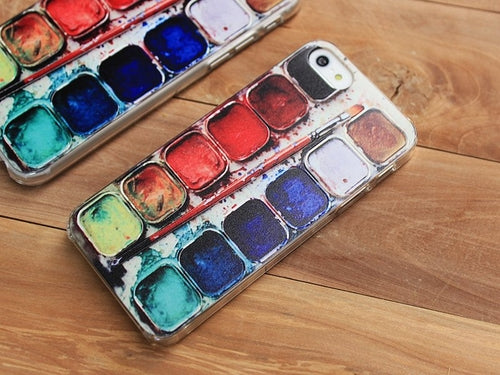 Shop Watercolor Set iPhone Case - Euloom