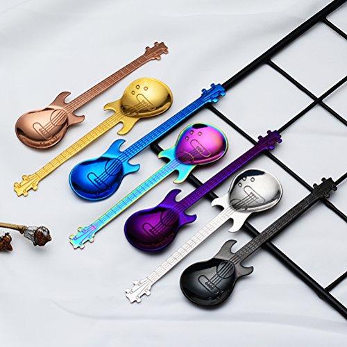 Shop Guitar God Coffee Spoons - Euloom