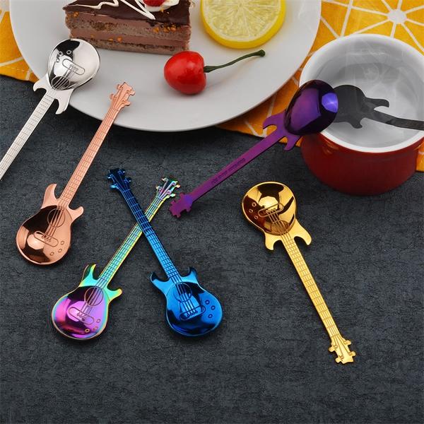 Shop Guitar God Coffee Spoons - Euloom