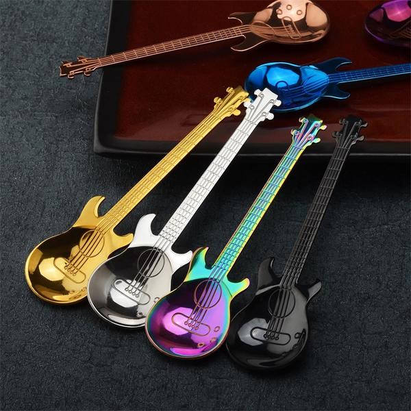 Shop Guitar God Coffee Spoons - Euloom