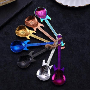 Shop Guitar God Coffee Spoons - Euloom