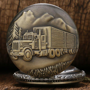 Shop Truckers Vintage Pocket Watch - Euloom