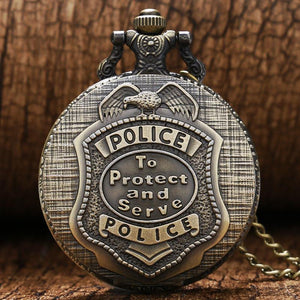 Shop Police Vintage Pocket Watch - Euloom