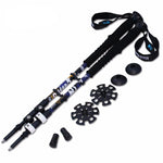 Shop Hiking/Trekking Carbon Fiber Telescopic Sticks - Pack of 2 - Euloom