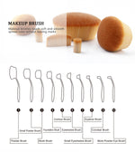 Shop Candid Diva Makeup Brush Set - Euloom