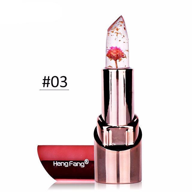 Shop Gold Waterproof Flower Lipstick - Luxury Edition - Euloom