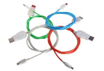 Shop Super Flowing LED Charging Micro USB 2.0 Cable - Euloom