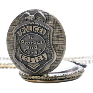 Shop Police Vintage Pocket Watch - Euloom