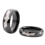 Shop Exclusive Unisex Tungsten Bat Ring - Euloom