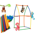 Shop Colorful Interactive DIY Sticks For Monkey Fingerlings - Pack of 50 - Euloom