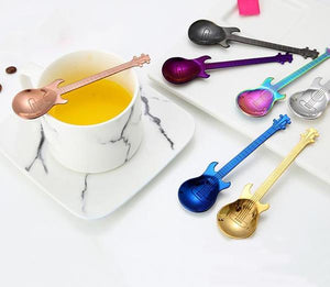 Shop Guitar God Coffee Spoons - Euloom