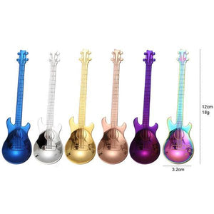 Shop Guitar God Coffee Spoons - Euloom