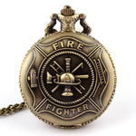 Shop Fire Fighter Pocket Watch - Euloom
